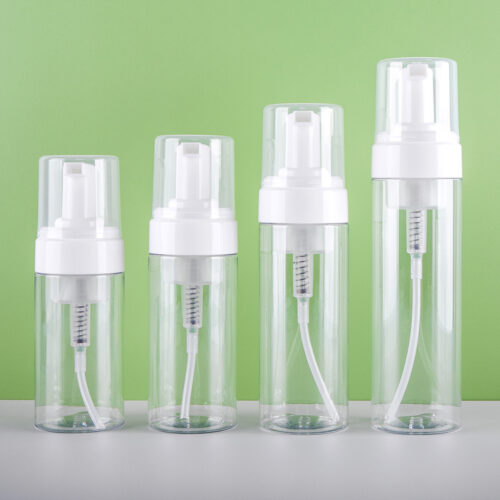 100ml 150ml round PET foaming pump bottle - 图片 3