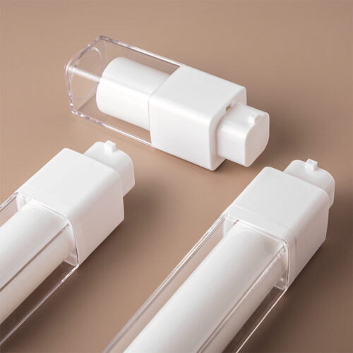 Square twist Acrylic Airless bottle 15ml 30ml 50ml - 图片 2
