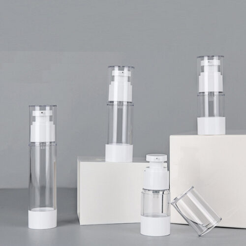 White AS round airless bottle 15/30/50/80/100ML - 图片 4