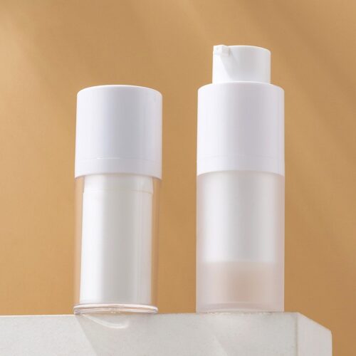 Round twist up Acrylic Airless bottle 15ml 30ml 50ml - 图片 3