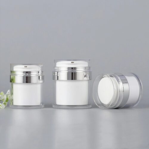 Acrylic high quality airless pump Jar 15G 30G 50G - Image 2