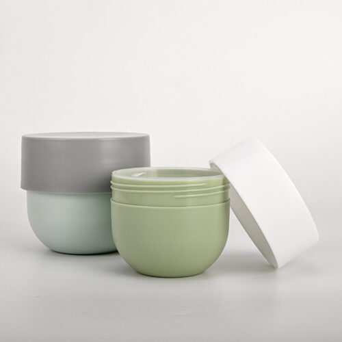 250G 500G PP body scrub cream Jar face mask container - 图片 2