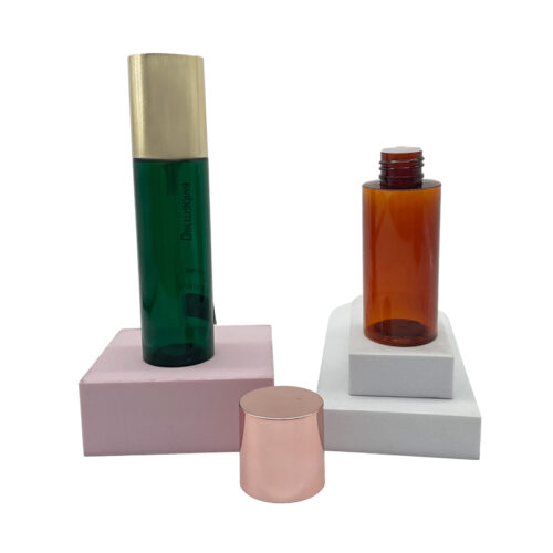 10-400ml round shape PET lotion bottle with screw lid
