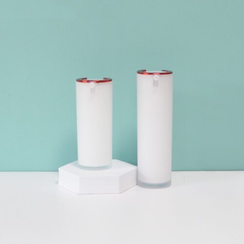 Round Acrylic Airless bottle 15ml 30ml 50ml - 图片 2