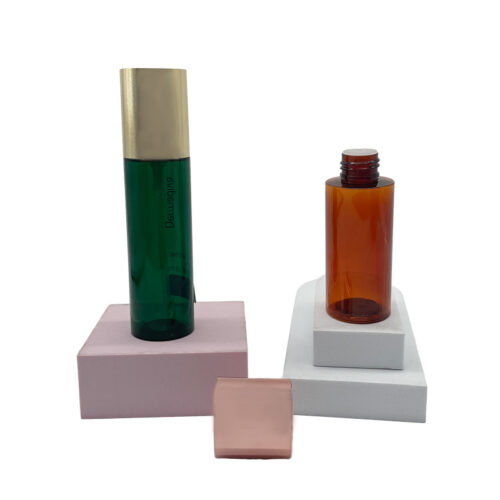10-400ml round shape PET lotion bottle with screw lid - 图片 3