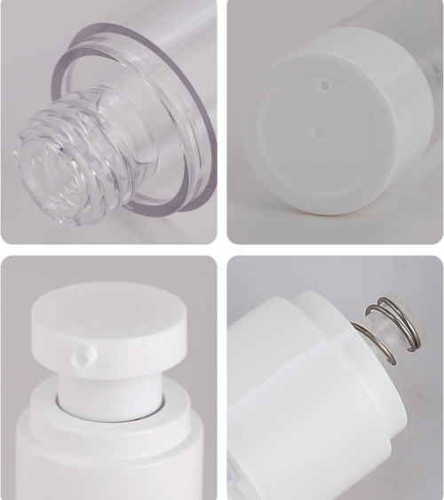 White AS round airless bottle 15/30/50/80/100ML - 图片 3