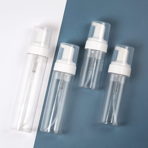 100ml 150ml round PET foaming pump bottle - 图片 2