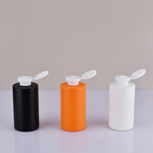 High quality 10-400ml round shape PET bottle with flip cap - 图片 2