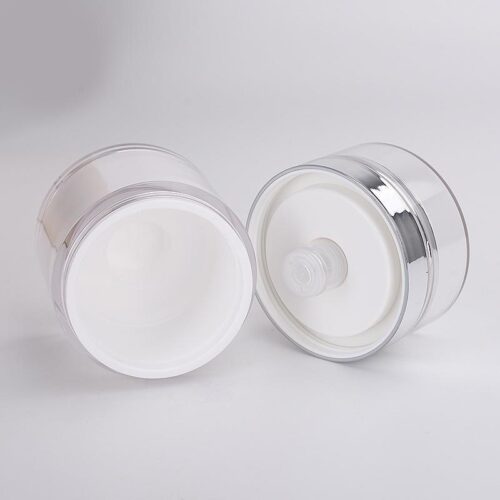 Acrylic high quality airless pump Jar 15G 30G 50G - Image 4