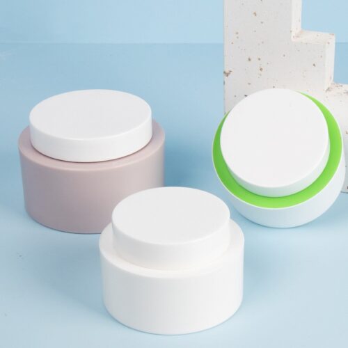 Mono-Material PP Cosmetic Cream Jar With Screw Cap