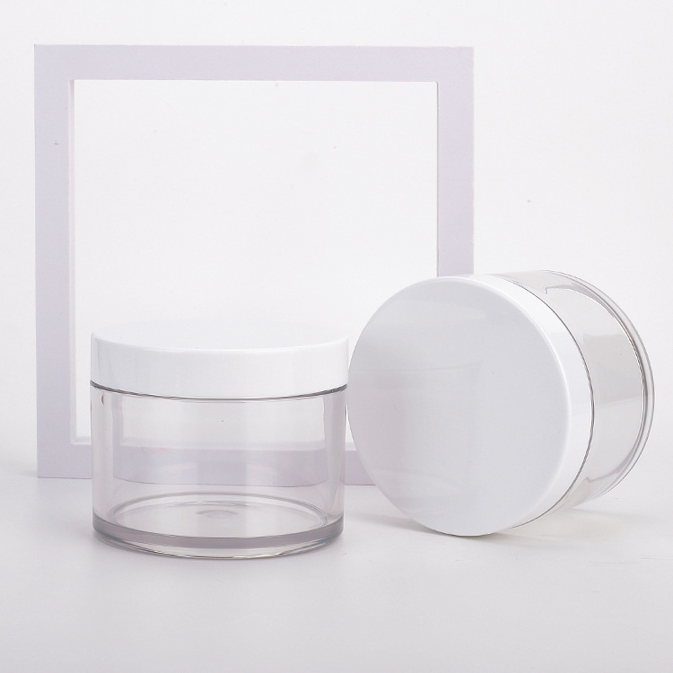 Round Thick Wall PETG Cream Jar-description 