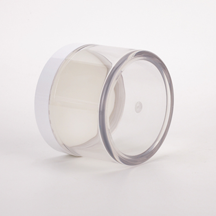 Round Thick Wall PETG Cream Jar-description 