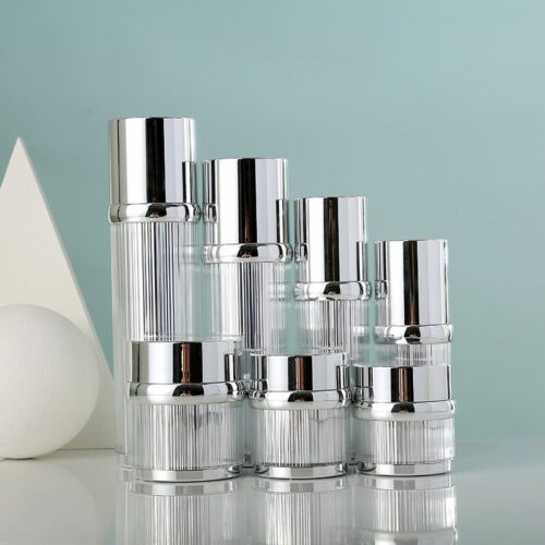 Stripe Luxury Acrylic Jar and Airless bottle