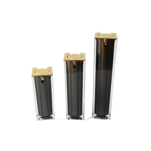 Square Acrylic Airless bottle 15ml 30ml 50ml 100ml - Image 2